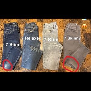 Boys size 7 jeans